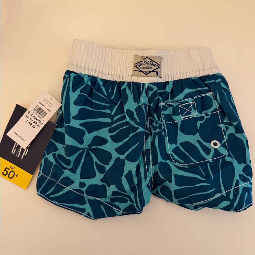 GAP Swim Trunks - 0-3 NWT